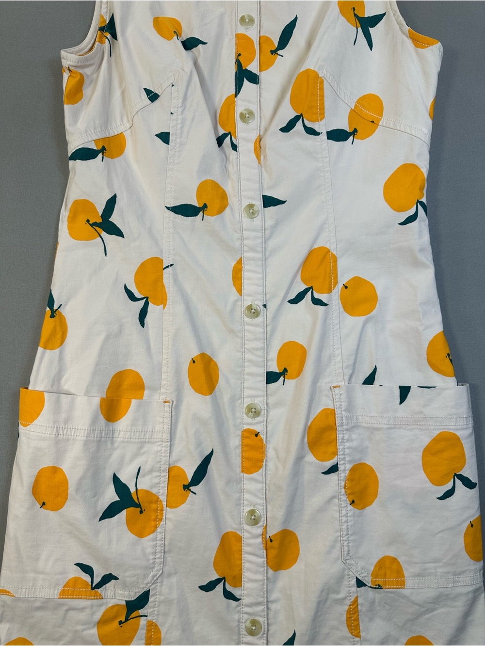 NWT Maeve x Anthropologie Dylan Mierzwinski Colette Citrus Midi Dress - Medium - Picture 9 of 16